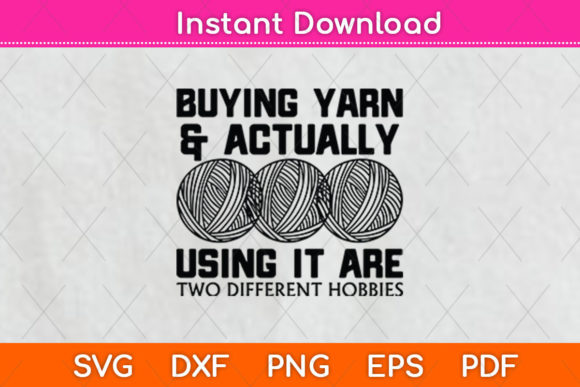 Buying Yarn and Actually Using SVG File for Crafts
