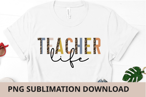 Teacher Life Sublimation PNG: A Versatile Graphic Design Asset for Crafts and Creative Projects